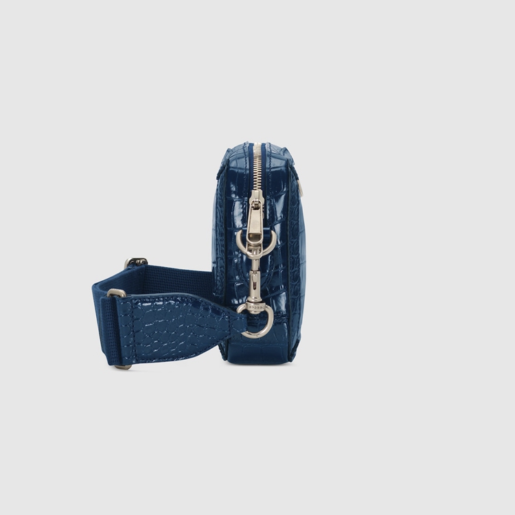 710861.EAAIM.4157.010.056.0000.Light Crocodile shoulder bag with Double G